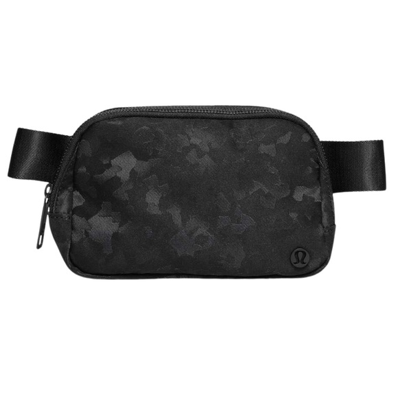 lululemon athletica Handbags - Lululemon Everywhere Belt Bag *1L Fragment Camo Jacquard Black Deep Coal OG Rare